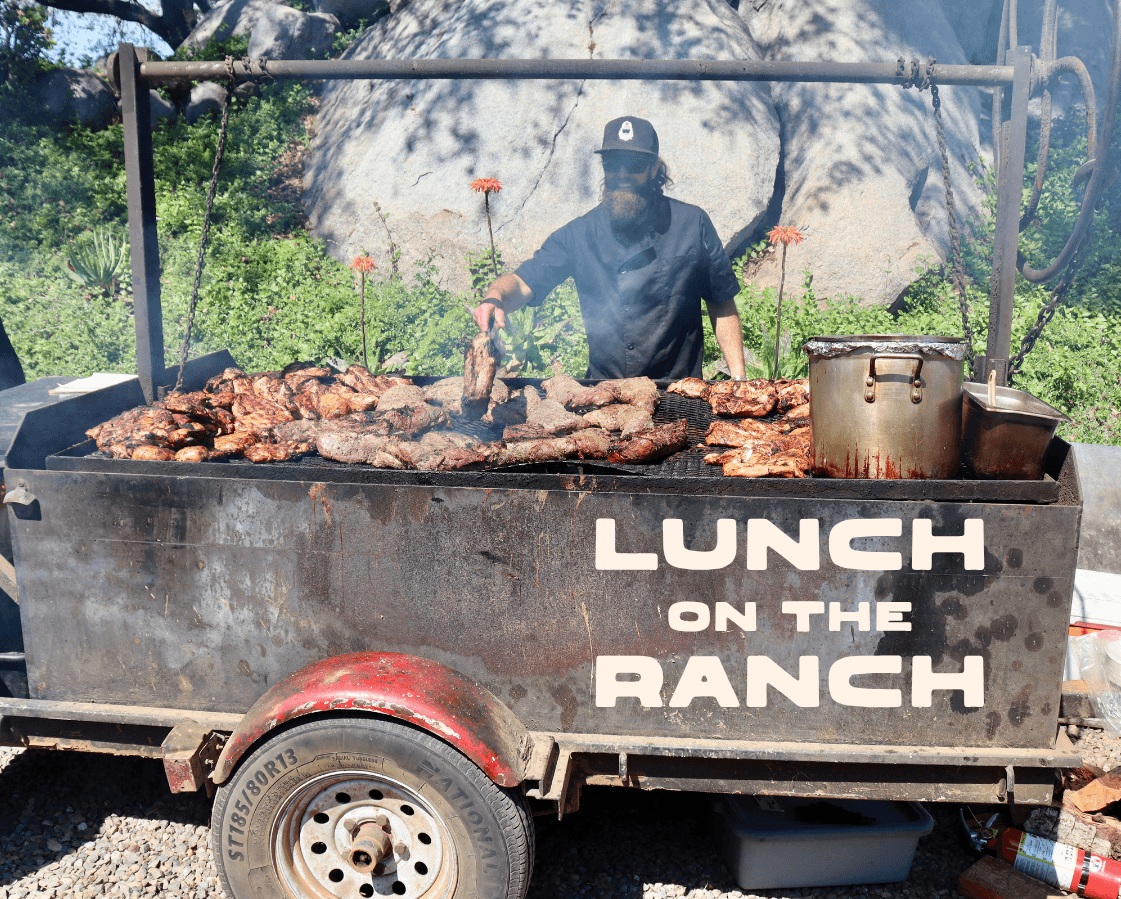 Catering at The Party event